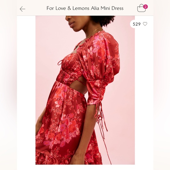 FLL Alia Mini Dress - Picture 1 of 4